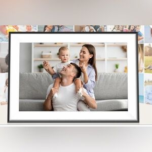 Frameo 10.1" Digital WiFi Smart Picture Frame New in box White frame